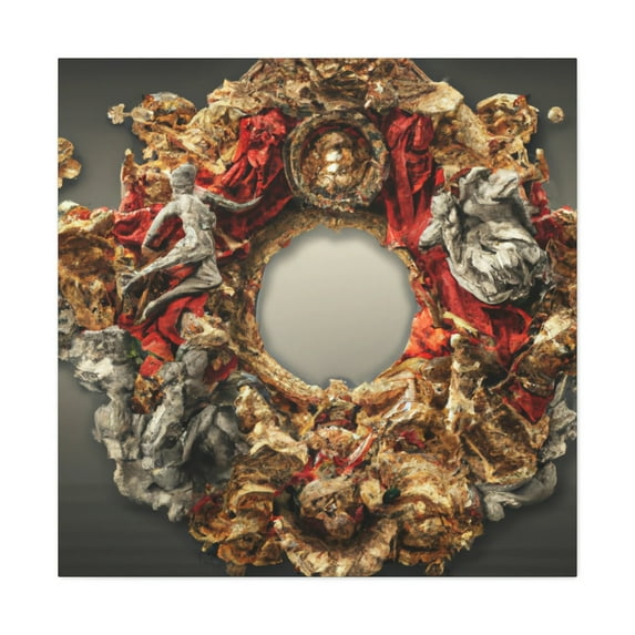 Gilded Glory Awaits - Canvas