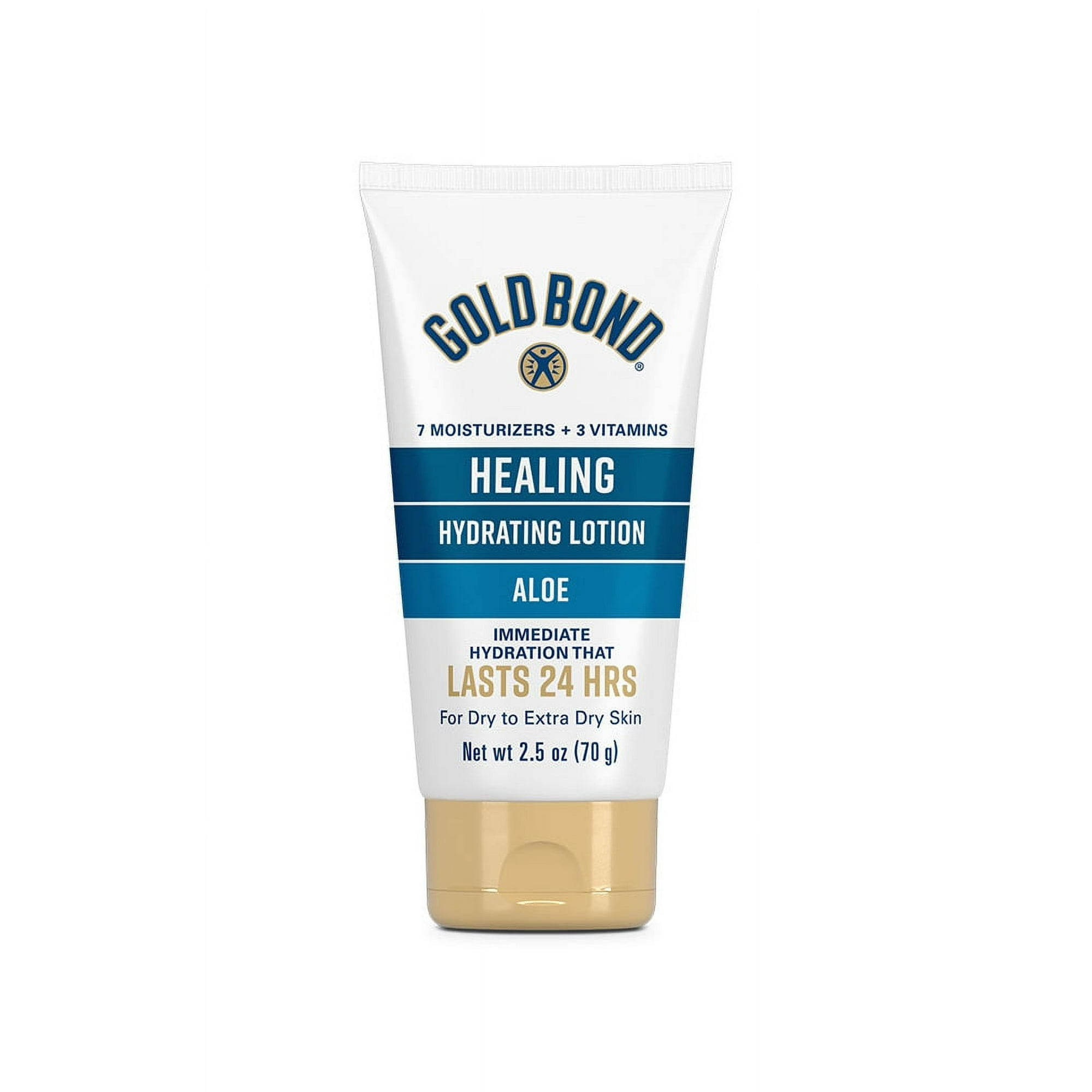 Gold Bond Healing Hydrating Lotion With Aloe, 24HR Hydration, 2.5 oz.