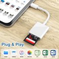 thumbnail image 4 of MesaSe USB C SD Card Reader for Mac/ 15/iPad/MacBook USB-C Memroy Card Reader USB C to SD Card Adapter Trail Game Camera Viewer for MacBook Air/Pro iMac M1 M2 Android Galaxy S22/S23, 4 of 5