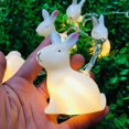 thumbnail image 2 of Fairy Lights, Easter Bunny - 10 Warm White LED Fairy Lights, 2 of 5