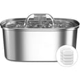 thumbnail image 4 of Cat Water Fountain Stainless Steel: 108oz/3.2L Pet Drinking Foundatin for Cats Indoor Automatic Dog Water Dispenser Bowl - Cat Feeding & Watering Supplies with 8 Replacement Filters, 4 of 4
