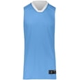 thumbnail image 4 of Holloway Sportswear S Boys Dual-Side Single Ply Basketball Jersey University Blue/White 224278, 4 of 6