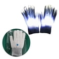 thumbnail image 4 of Guantes 8 colores Guantes intermitentes frescos para niños navideños - blanco, 4 of 9