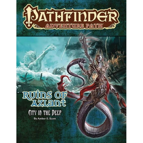 Pathfinder Adventure Path: Ruins of Azlant 4 of 6-City in the Deep, (Paperback)