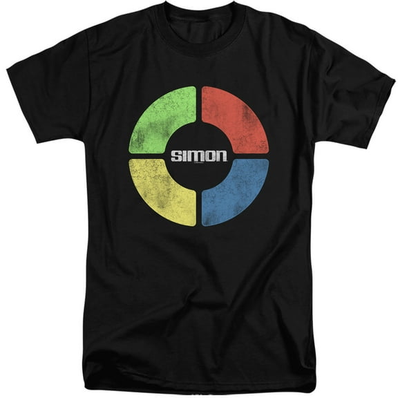 Simon Simple Simon S/S Adult Tall 18/1 T-Shirt Black