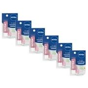 Nivea All-Day Nourishing Moisture Shimmer Lip Care Mineral Oil Free 0.17 oz Pack of 6
