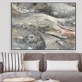 thumbnail image 3 of Minéraux de Feu et de Glace VI - Toile Encadrée Moderne et Contemporaine, 3 of 3