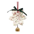 thumbnail image 3 of Adorno colgante de hilo navideño BLESIY con campana de metal 6.3 pulgadas, 3 of 8
