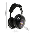 thumbnail image 3 of Bluetooth Headphones Over-Ear, Foldable Wireless and Wired Stereo Headset Micro SD/TF, FM for Cell Phone,PC,Soft Earmuffs &Light Weight for Prolonged Wearing, 3 of 8