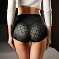 thumbnail image 3 of Gibobby Calzoncillos de encaje para mujer sexys Bragas para mujer, bragas con cordones de encaje de ganchillo, ropa interior Sexy calada de talla grande(Negro,XL), 3 of 4