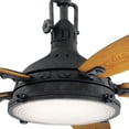thumbnail image 2 of Hatteras Bay 52" Indoor Ceiling Fan in Weathered Zinc, 2 of 10