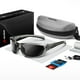 thumbnail image 5 of Gafas de Sol RIVBOS RB832-1 Negro Transparente Gris Polarizadas UV400, 5 of 7