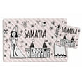 thumbnail image 1 of Printtoo Fish Print Personaized Gift For Kids Placemat & Coaster Set For Girls,Boys Gift,Christmas Gift-8x11.5 Inch, 1 of 5