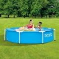 thumbnail image 6 of Intex: Metal Frame Pool - 8' x 20" - Above Ground Swimming, Puncture-Rust Resistant, Easy T-Joint Setup, Outdoor Family Water Play, 483 Gal, 28205EH, 6 of 12
