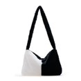 thumbnail image 1 of Daily Animal Pattern Underarm Bag Plush Lady Shoulder Purse Large Capacity Totes( Brown), 1 of 11