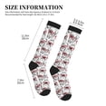 thumbnail image 4 of Sikiie Monkey 1 Pairs Compression Socks for Men and Women 15-20 mmHg Running Support Socks, 4 of 7