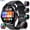 Black-PU strap, variant on New Sport Smart Watch for Men Women, 1.43" AMOLED Screen, AI Voice Assistant, 120+ Sport Modes, Call Alert Sleep & Menstrual Health Tracker with SOS