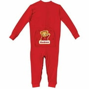 Personalized Daniel Tiger's Neighborhood Baby Boy Red Long Johns