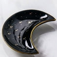 thumbnail image 1 of PENGXIANG Ceramic Creative Home Moon Personalized Fruit Plate Dipped In Sauce Small Dish Jewelry Rack Storage Decorative Plate, 1 of 7