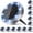 Blue, variant on Peasur Solar Ground Lights, IP68 Waterproof Disc Lights, Anti-Rust Landscape Lighting for Pathway, Garden, Yard and Driveway