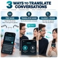 thumbnail image 5 of GenXenon AI Smart Glasses,AI Assistant,Free App 164+ Languages Translation,Photochromic Gray Lenses Sunglasses,Suitable for Meetings and Offices,Silver Rimless Rectangle Unisex(Gold), 5 of 10