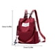 thumbnail image 4 of Minnieouse para mujer, tela Oxford, portátil, para viajes universitarios, Camping, libros, botella de agua, teléfono móvil, almacenamiento de Mochilas Vino rojo Minnieouse AP018039-04, 4 of 6