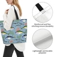 thumbnail image 2 of Yiaed Various Wild Sea Fish Print Handbag for Women Tote Purse Shoulder Bag Large Fashion Hobo Purse Handbag Shopping Tote, 2 of 5