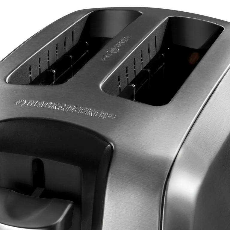 Black & Decker 2 Slice Stainless Steel Toaster 