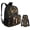 Camo Horse, variant on Orange Dripping Honeycomb Bees Girls Backpack Horse 3PCS Kids Backpack Set with Lunch Bag & Pencil Case, 17 Inch School Bookbag for Elementary Kindergarten