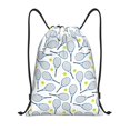 thumbnail image 1 of Lukts Tennis Rackets And Balls Pattern Drawstring Backpack Bag Sport Gym Sackpack,String Backpack Sport Bag Sack,Cinch Tote Gym Backpack-Medium, 1 of 6