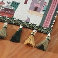 thumbnail image 4 of Jiibva Eid Mubarak Table Runner Middle Eastern Holiday Ramadan Table Runner Cover Jacquard Long Table Cloth for Kitchen Dinning Table, 4 of 7