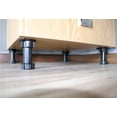 thumbnail image 4 of 4 Pack Black Cabinet Leveler Legs Adjustable Furniture Legs Adjusts from 3-7/8" to 5-1/8", for Furniture, Cabinets, 4 of 4