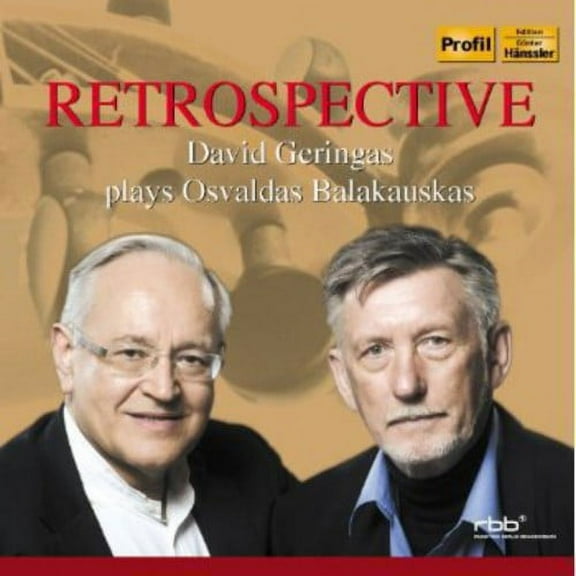 David Geringas - Retrospective: David Geringas Plays Oavaldas - Music & Performance - CD