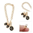 thumbnail image 4 of Unique Bargains 1 Pc Round Bow Letter V Water Cup Pendant for Travelling Black Alloy, 4 of 5