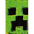 thumbnail image 4 of Minecraft Movie 28" x 58" Kids Beach Towel, Cotton, Green & Purple, Mojang, 4 of 9