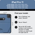thumbnail image 6 of ZUGU Case for iPad Pro 11 inch (1st, 2nd, 3rd & 4th Gen) 2018/2020/2021/2022 - Slim Protective Case - Wireless Apple Pencil Charging - Convenient Magnetic Stand & Sleep/Wake Cover - Stealth Black, 6 of 6