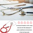 thumbnail image 2 of Discount Double-sided Stethoscope Single Tube Doctors Nurse Cardiology Stethoscope, 2 of 7