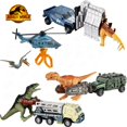 thumbnail image 2 of Jurassic World Matchbox Dino Transportadores Juguetes Tiranosaurio rex Linkage Pterosaurio Helicóptero Mini Dinosaurio Juguete Coche Juguetes para Niños, 2 of 5