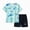 H505-Green, variant on Athletic Jersey and Mesh Shorts For Teens,Short Sleeve Running Wicking Tracksuit Sports 2 Piece Summer Outfits Set(Blue,18-24 M)