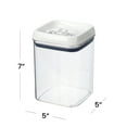 thumbnail image 5 of Better Homes & Gardens Flip-Tite Square 7.2 Cup Food Storage Canister for Pantry Organization, 5 of 11
