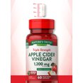 Nature's Truth Apple Cider Vinegar 1200mg, 60 Capsules Vegan, Gluten