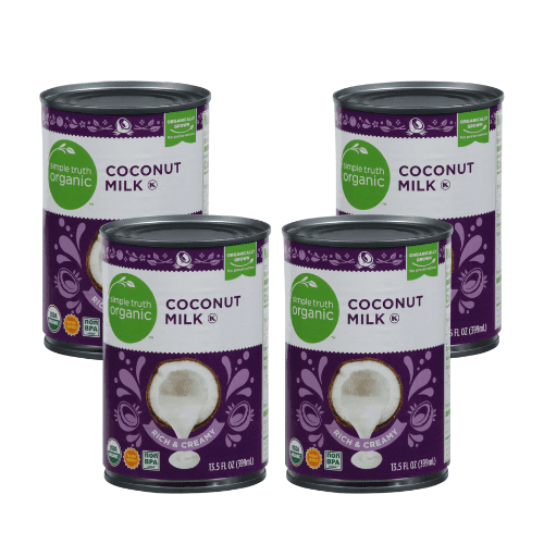 Simple Truth Organic Coconut Milk Rich & Creamy Organic 4 Pack 13.5 oz