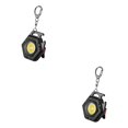 thumbnail image 4 of tssuouriy Keychain Flashlight Rechargeable Outdoor Keyring Light Key Chain Lamp Attachable Work Inspection Bottle Opener Black 2Set, 4 of 6
