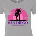 thumbnail image 4 of Inktastic San Diego California Beach Souvenir Women's T-Shirt, 4 of 5