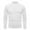 White, variant on ZCFZJW Men's Mock Turtleneck Sweaters Trendy Slim Fit Basic Solid Color Long Sleeve Soft Lightweight Casual Pullover Stretch Knit Tops Wine M
