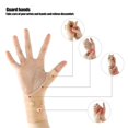 thumbnail image 4 of 1 Pair Wrist Support Magnetic Wrist Support Arthritis Gloves Wrist Protector for Typing Hand Arthritis Pressure, 4 of 8