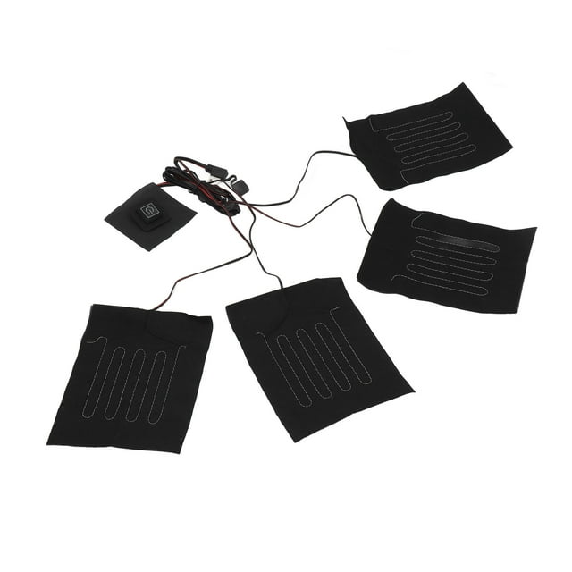Heating Cloth Heater, Uniform Heating Jacket Warmer Pad Waterproof Switch 3 Gears 2A For Warm Gloves