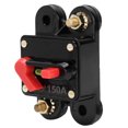 thumbnail image 3 of Wchiuoe DC Circuit Breaker,Stereo Fuse Inverter,12‑24V DC Circuit Breaker Fuse Inverter With Manul Reset For Car Audio System Boat Trucks, 3 of 8