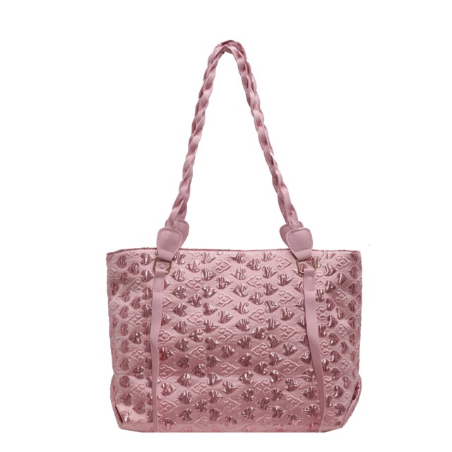 Bolso Mano Love Heart para Mujer Diario Color Sólido Gran Capacidad
