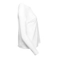 thumbnail image 3 of Playera Geroge para Dama, Manga Larga Blanco Talla M, 3 of 4
